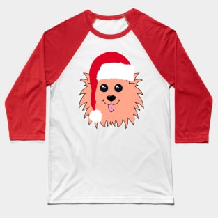 Christmas Dog Baseball T-Shirt